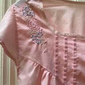Vintage Pink Babydoll Top/Dress